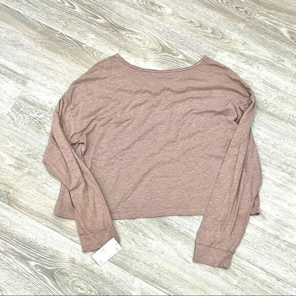 Project social los angeles crop longsleeve top dust pink - Picture 6 of 6